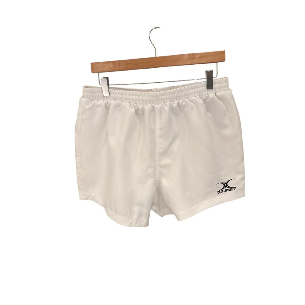 Blokecore Gilbert Mens White Rugby Shorts XL 100% Polyester Made In China